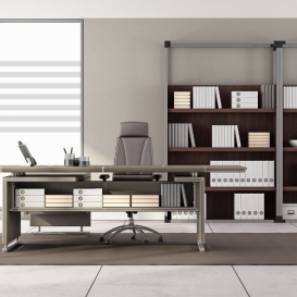 Mẫu thiết kế nội thất văn phòng - Công ty Bất Động Sản Châu Bảo Uyên