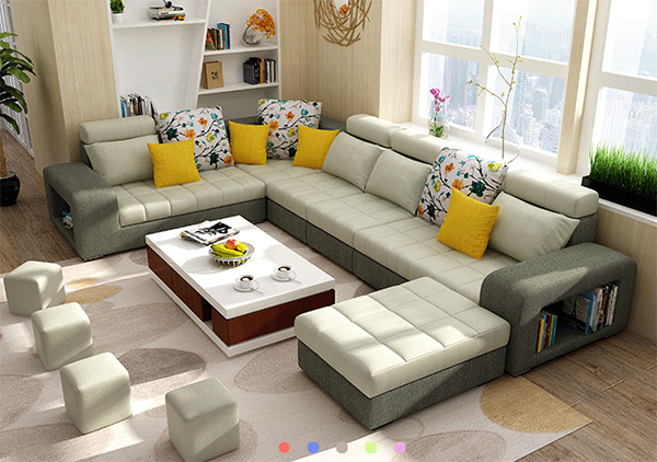 Ghế sofa phòng khách Ella Home nhập khẩu từ Italia là lựa chọn tuyệt vời cho năm